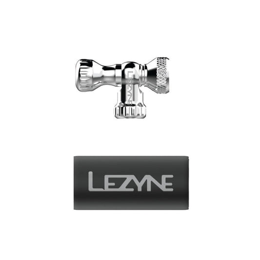 Глава за CO2 патрони LEZYNE CONTROL DRIVE CO2, сребриста