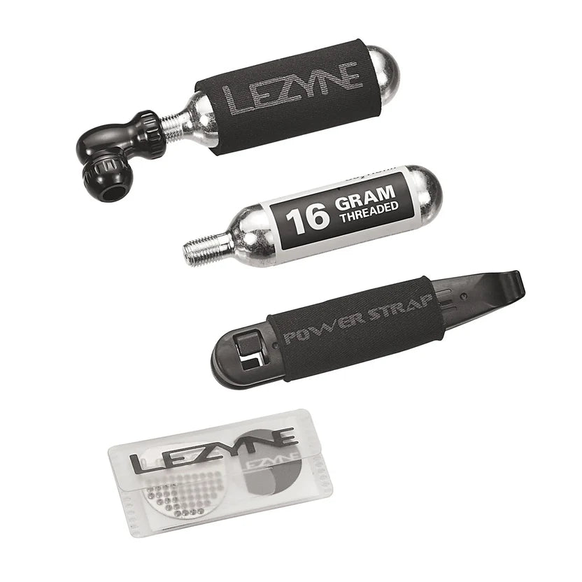 LEZYNE TWIN DRIVE Repair Combo reparationskit + gängad CO2-patron
