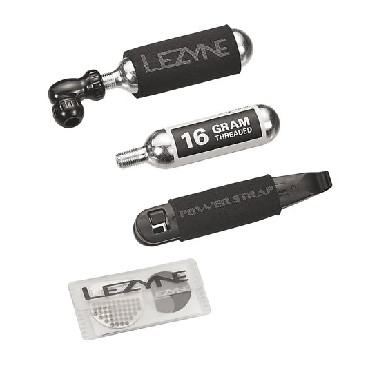 Комплект за ремонт LEZYNE TWIN DRIVE Repair Combo + CO2 патрон с резба
