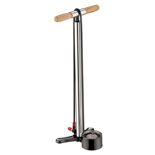 Podna pumpa LEZYNE ALLOY FLOOR DRIVE, srebrna