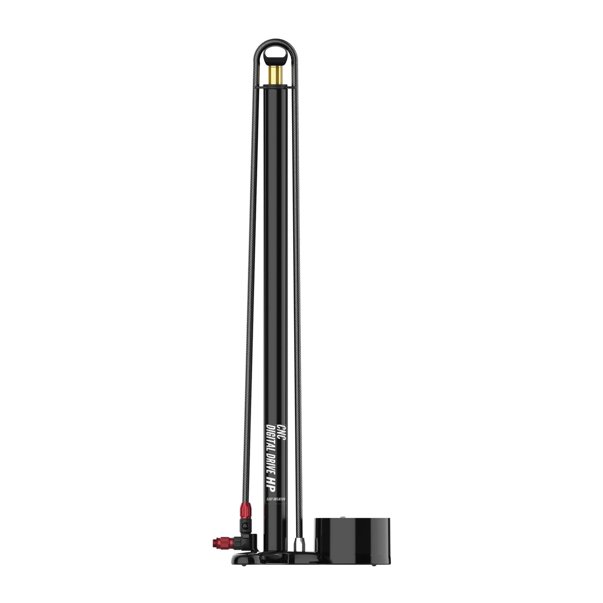 Pompă de podea LEZYNE DIGITAL DRIVE 3.5 CNC neagră
