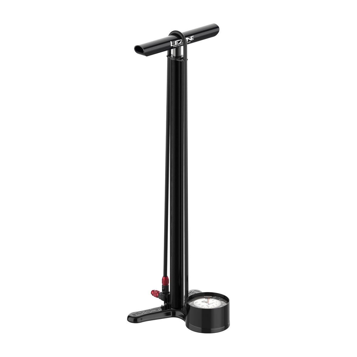 Dílenská pumpa LEZYNE CNC FLOOR DRIVE ABS-1 Pro, saténově černá