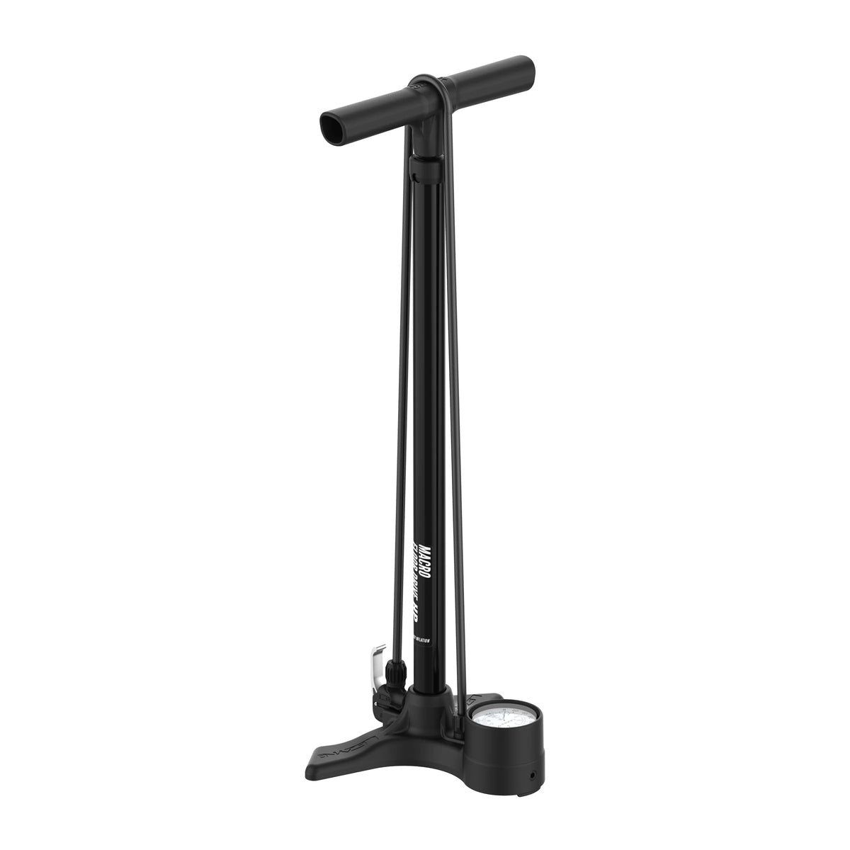 LEZYNE MACRO FLOOR DRIVE DV golvpump, svart