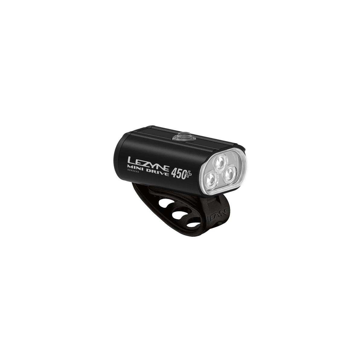 Lezyne Mini Drive 450+ forlygte set fra siden