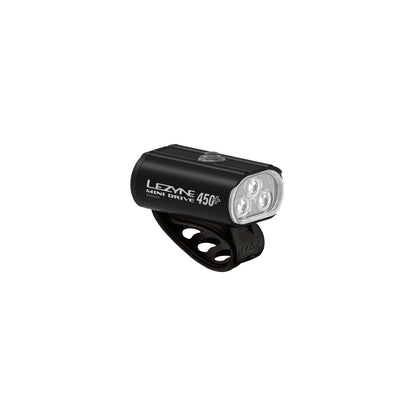 Μπροστινό φως LEZYNE MINI DRIVE 450+ σε πλαϊνή όψη