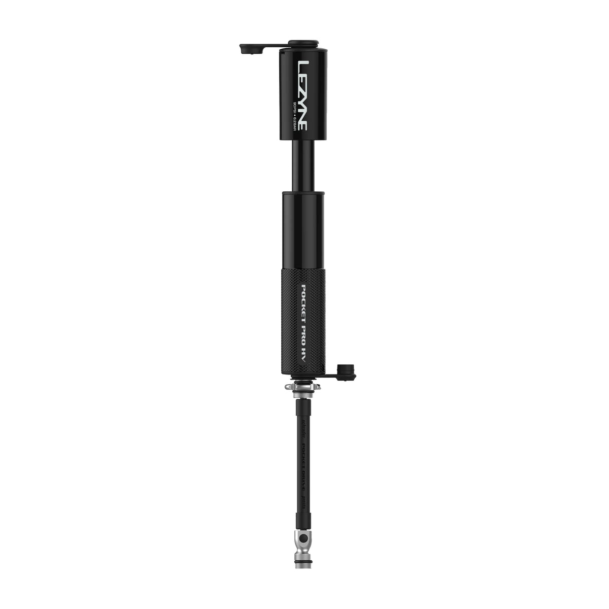 Ruční pumpička LEZYNE POCKET DRIVE PRO HV, matná černá