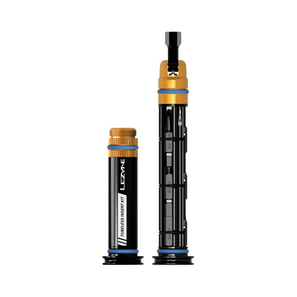 Kit de Réparation Tubeless + Multi-Outils L Intégré Cintre LEZYNE DUAL