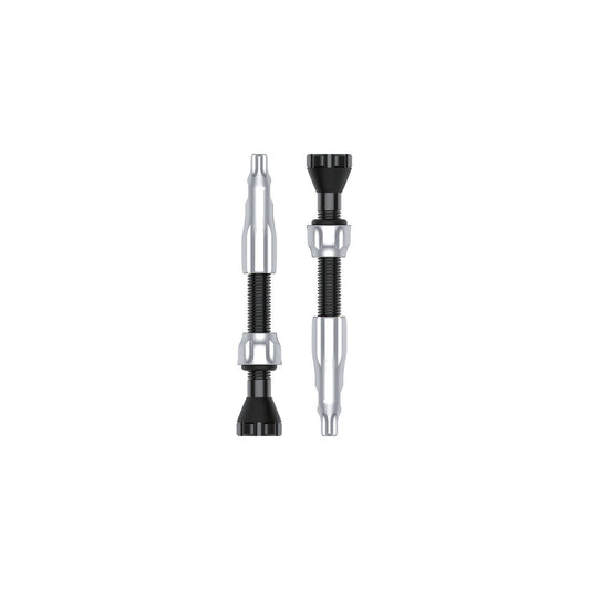 2 db ezüstszínű LEZYNE CNC 44 mm-es tubeless szelep