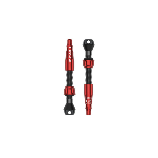 LEZYNE CNC PRO 44 mm-es piros tubeless szelep, 2 db
