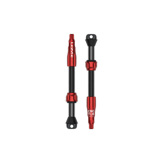 LEZYNE CNC PRO 60 mm-es piros tubeless szelep, 2 db