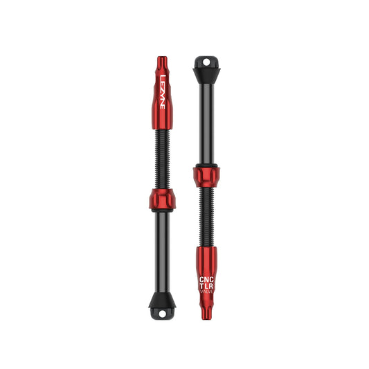 2 db piros LEZYNE CNC PRO 80 mm-es tubeless szelep