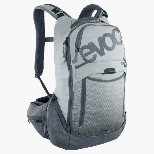 Sac à Dos avec Dorsale EVOC TRAIL PRO 16L Gris