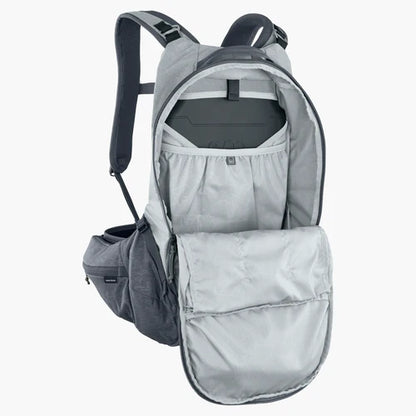Mochila con Protección Dorsal EVOC TRAIL PRO 16L Gris