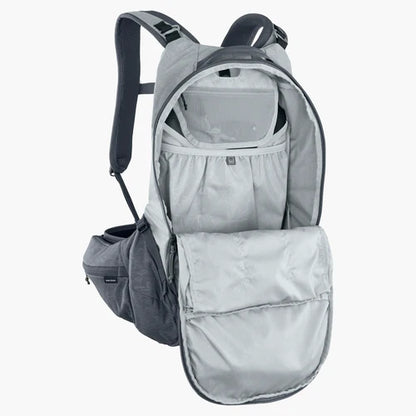 Mochila con Protección Dorsal EVOC TRAIL PRO 16L Gris