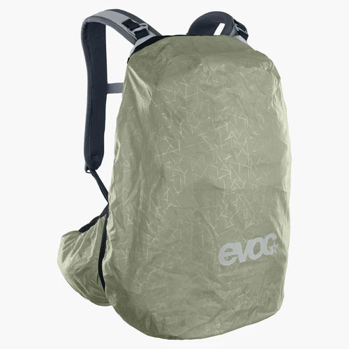 EVOC TRAIL PRO 16L Backpack with Back Panel, Gray
