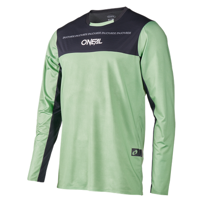 Maillot O'NEAL ELEMENT FR HYBRID Mangas Largas Negro/Mint
