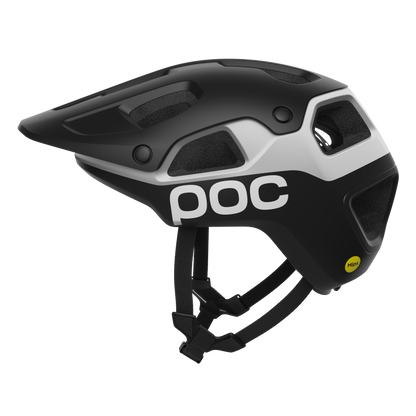 Kolesarska MTB Čelada POC CULARIS PURE Črna/Bela Mat