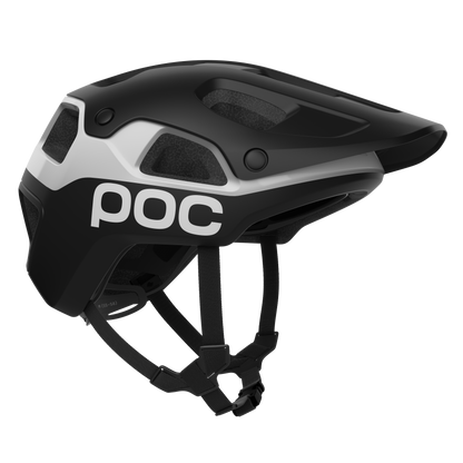 Kolesarska MTB Čelada POC CULARIS PURE Črna/Bela Mat