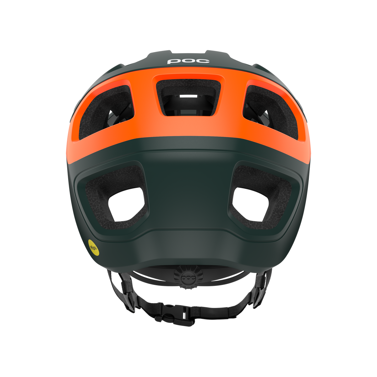 POC CULARIS PURE MTB-hjelm Grøn Mat/Orange Mat