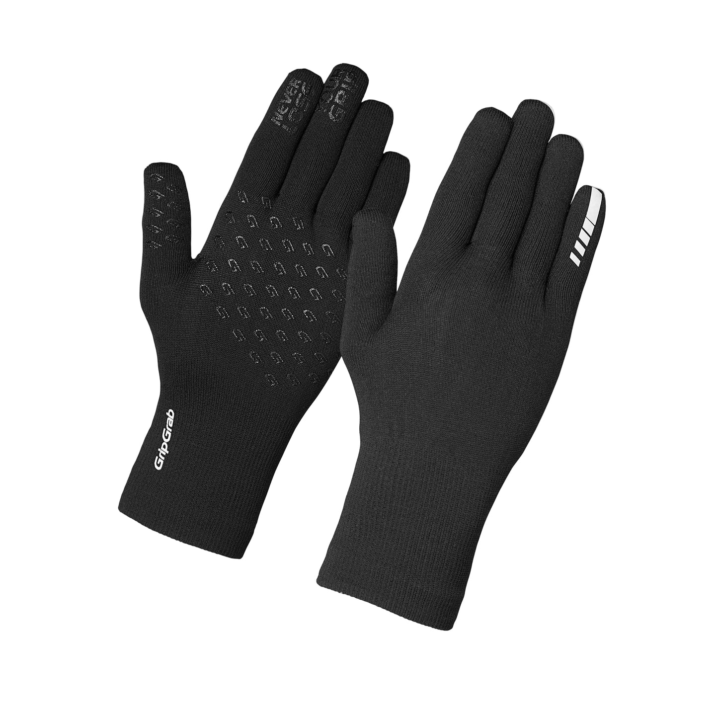 GRIPGRAB WINTERHANDSCHUHE, WASSERDICHT, Schwarz