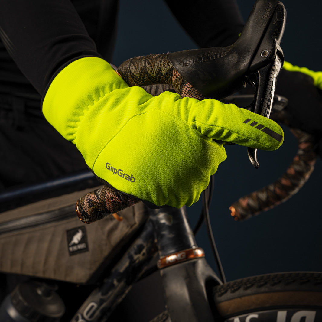 Guanti GRIPGRAB NORDIC 2 WINDPROOF DEEP WINTER LOBSTER gialli