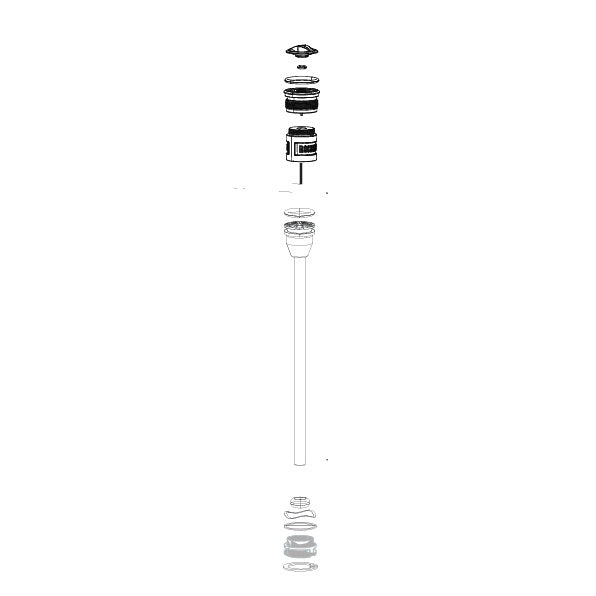 Komplet SOLO AIR ROCKSHOX-luftfjedersæt 150 mm-27,5"/29" #11.4018.010.229