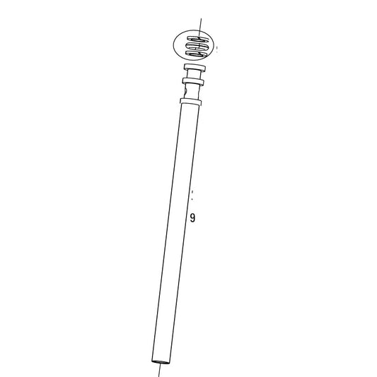 Tłok główny z tłoczyskiem do sztycy ROCKSHOX REVERB A1-A2 420x100mm #11.6818.018.010