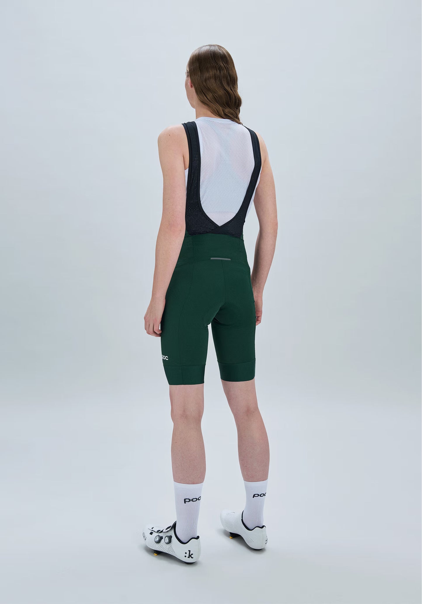 Cuissard Court à Bretelles POC CADENCE Femme Vert