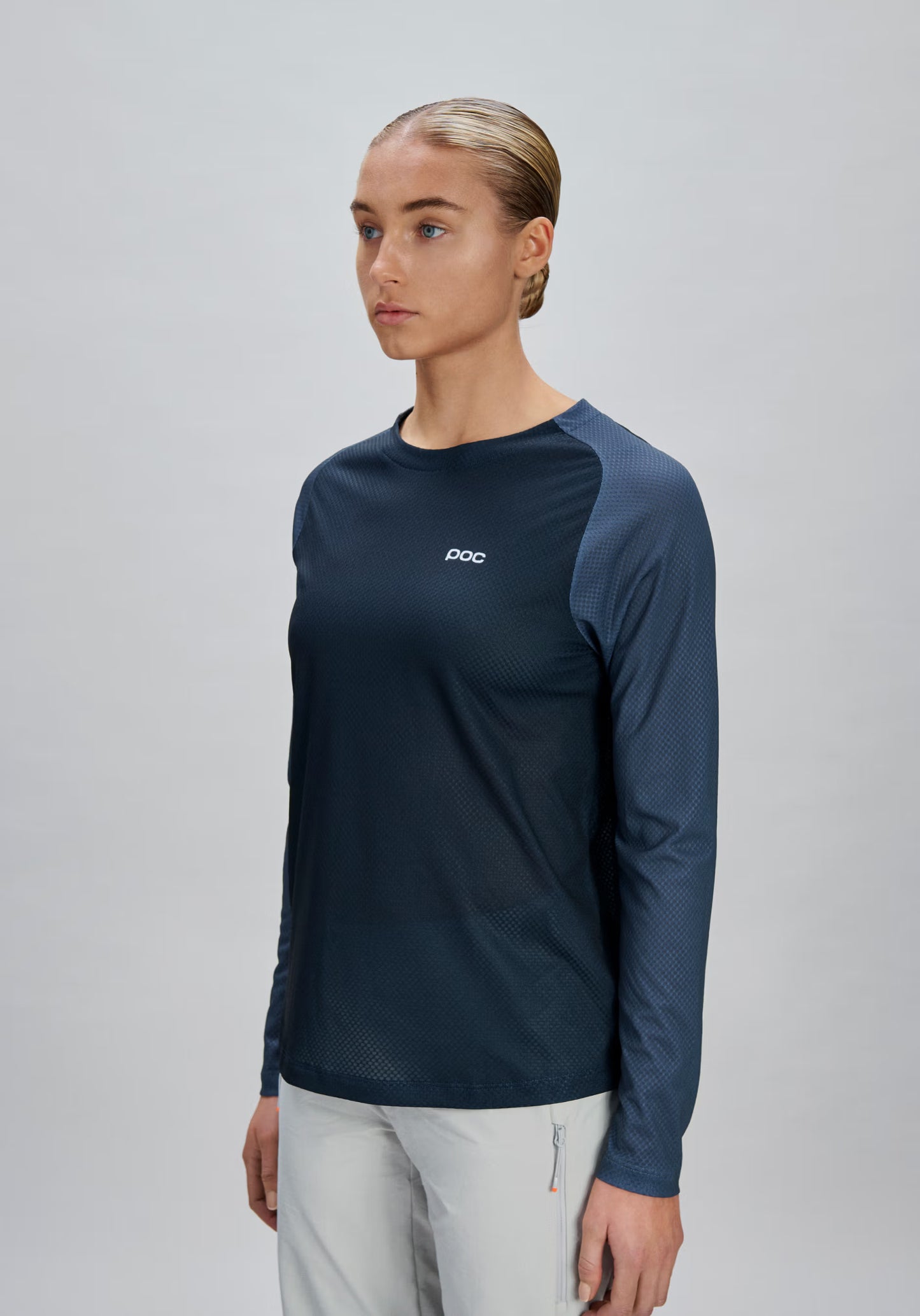 Maillot POC MOTION AIR Manches Longues Femme Marine