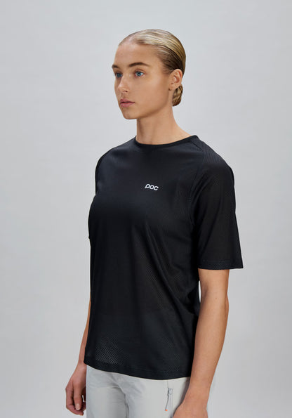 Shirt POC MOTION AIR Korte Mouwen Dames Zwart