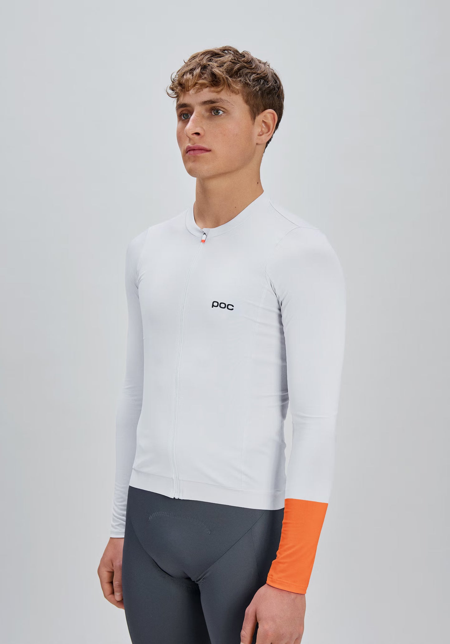 POC CADENCE Langarmtrikot Weiß