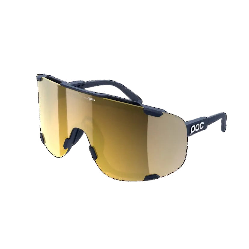 POC DEVOUR WF + Solbriller Marine/Clarity Road/Partly Sunny Gold