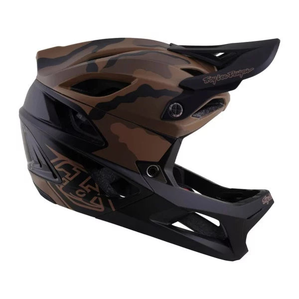TROY LEE DESIGNS STAGE 2 SPLIT MTB kaciga, smeđa/maskirna