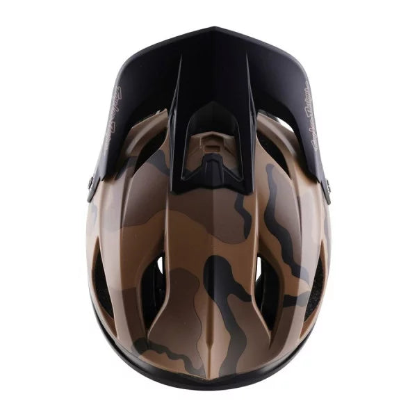 TROY LEE DESIGNS STAGE 2 SPLIT MTB kaciga, smeđa/maskirna