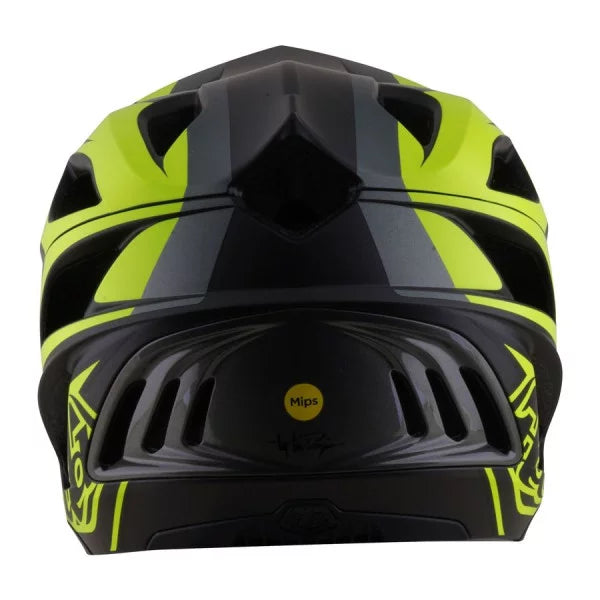 Prilba na horský bicykel TROY LEE DESIGNS STAGE 2 HIGH VIZ uhľovosivá/žltá