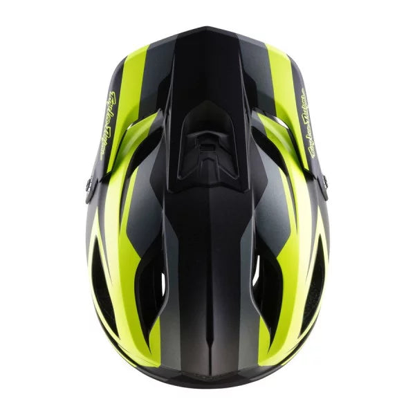 Prilba na horský bicykel TROY LEE DESIGNS STAGE 2 HIGH VIZ uhľovosivá/žltá