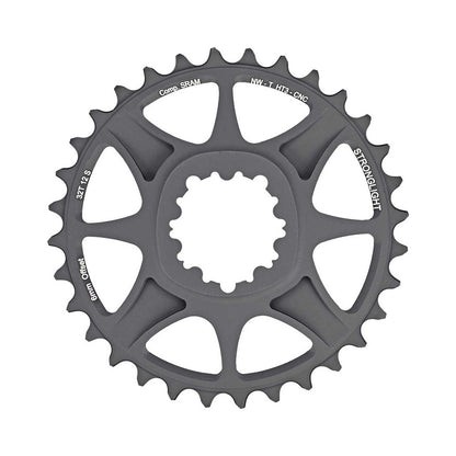 Zębatka jednorzędowa STRONGLIGHT SRAM EAGLE XX1/X01 HT3, 12-rzędowa, Direct Mount, odsadzenie 6 mm — widok zębatki na białym tle