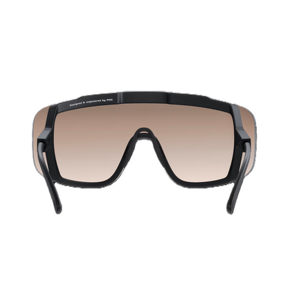 POC DEVOUR+ Glasses Black Clarity Trail Partly Sunny Silver Lens