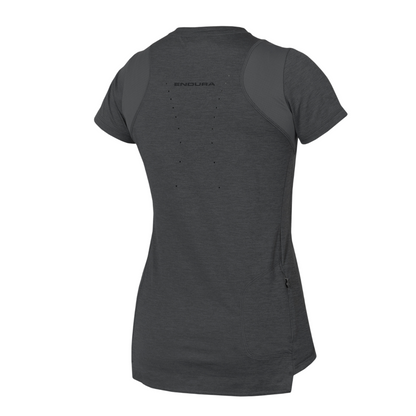 ENDURA SINGLETRACK Women's Short Sleeve Jersey Grey