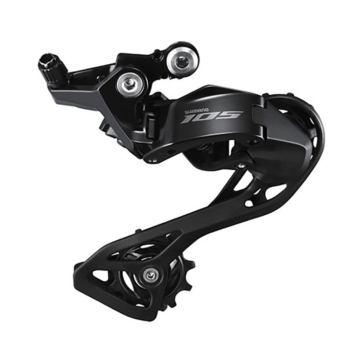 SHIMANO 105 R7100 achterderailleur 12-speed – productweergave op witte achtergrond