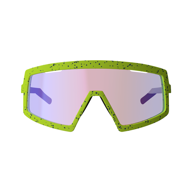 LEATT MADVIZ ONE Sluneční brýle Yellow Iriz Fuschia Lens