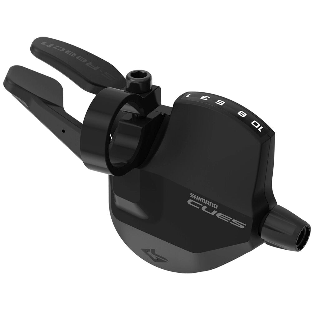Comando del Cambio Destro SHIMANO CUES 10V SL-U6050 Short Reach Indicatore