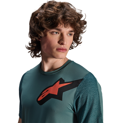 Koszulka ALPINESTARS A-DURA LIPAN Krótki Rękaw Khaki