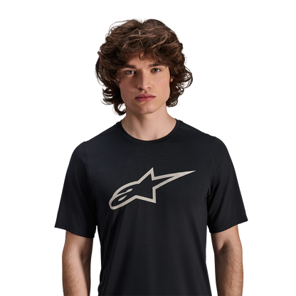 ALPINESTARS A-DURA ASTAR Short-Sleeve Jersey Black