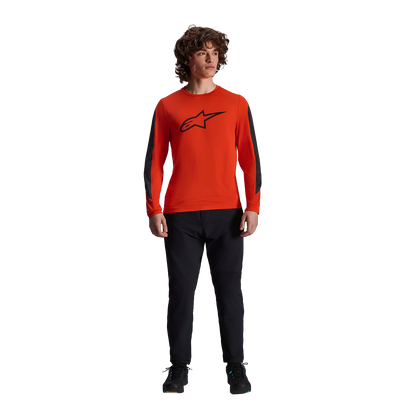 ALPINESTARS A-DURA INSET ASTAR Long Sleeve Jersey Orange