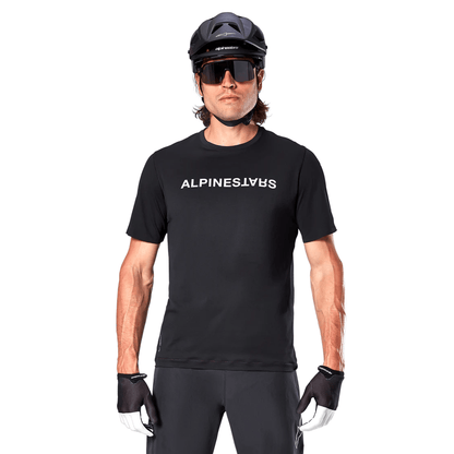 Maglia ALPINESTARS A-ARIA SWITCH Maniche Corte Nero