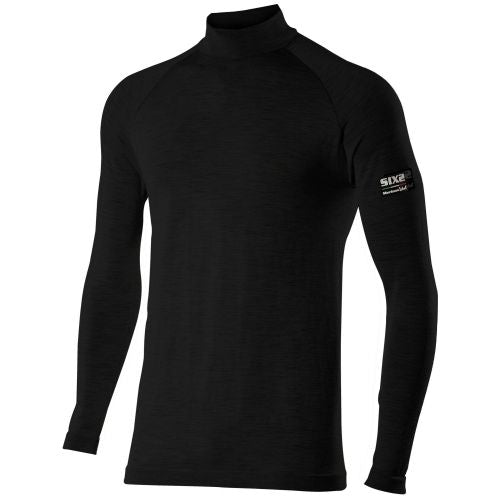 SIXS TS3 MERINOS Intimo a maniche lunghe Nero