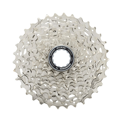 Kaseta 12-rzędowa SHIMANO 105 CS-R7101 – zdjęcie główne na białym tle