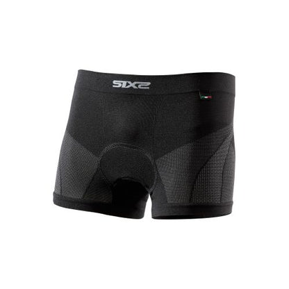 Spodenki pod spodenki SIXS BOXER 2 V2 Czarne Karbonowe