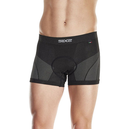 Spodenki pod spodenki SIXS BOXER 2 V2 Czarne Karbonowe